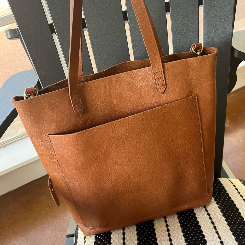 Madewell The Zip-Top Medium Transport Tote